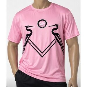 Lionel Messi Voit Mens Shirt L Pink Number 10 MLS Soccer Futbol‎ New Performance